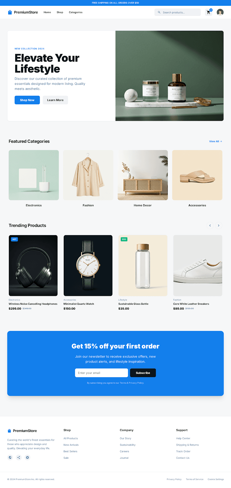E-COMMERCE
PLATFORM